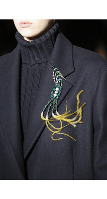 Details Dries Van Noten Fall 2018 Ready-to-Wear , Детали коллекции Дрис Ван Нотен осень зима 2018 , Fashion show , неделя моды в Париже , PFW , Paris Fashion Week , Mainstyles